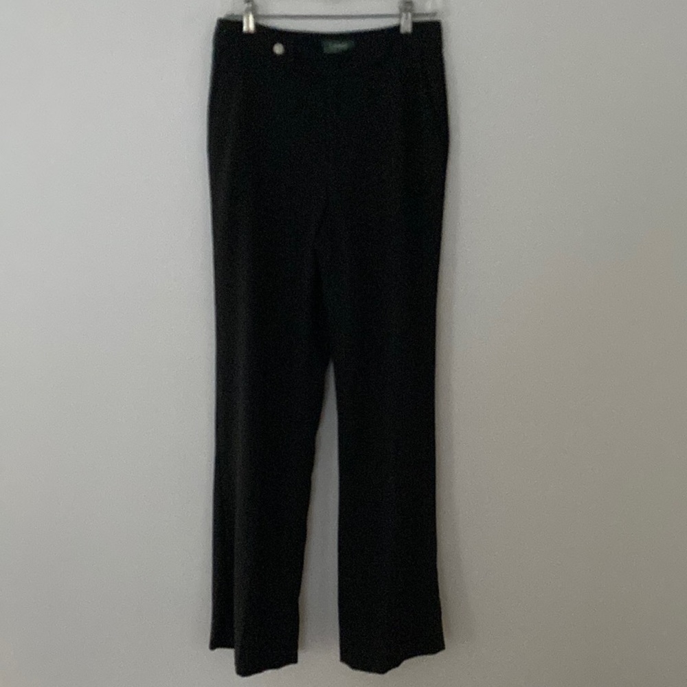 Ralph Lauren Black Wide Leg Pants